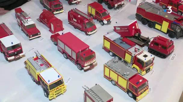Haute-Saône : il modélise des véhicules de pompiers depuis plus de 30 ans