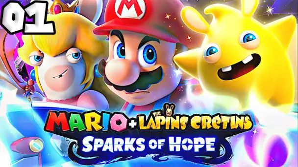 MARIO + LAPINS CRETINS : SPARKS OF HOPE EPISODE 1 | L'AVENTURE COMMENCE !