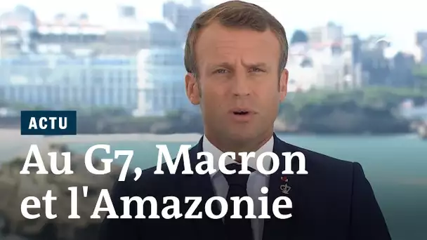 Amazonie : Macron appelle à une « mobilisation de toutes les puissances »