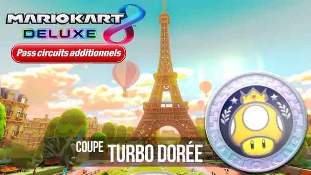 COUPE TURBO DORÉE - Gameplay Mario Kart 8 Deluxe - DLC Pass Cricuits Additionnels