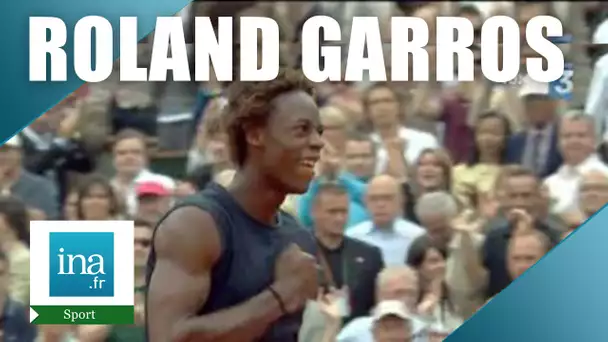 Roland Garros 2008 : Gaël Monfils qualifié pour les 1/8 de finale | Archive INA