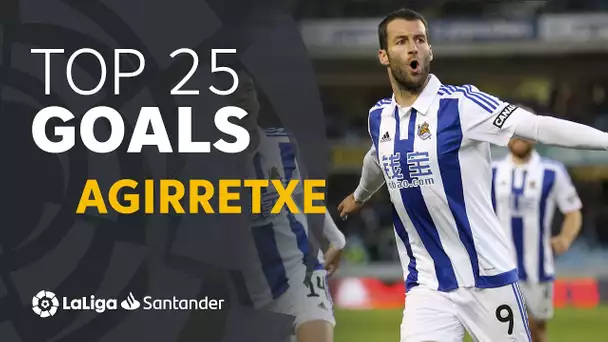 TOP 25 GOALS Imanol Agirretxe en LaLiga Santander