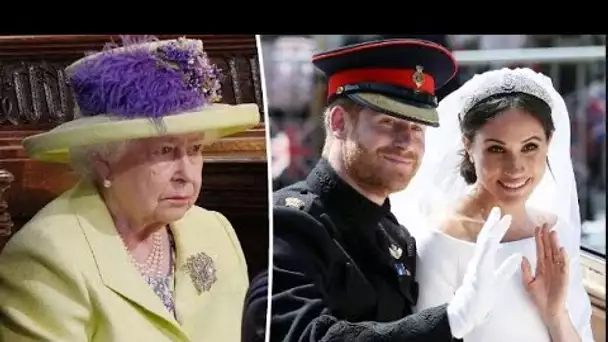 La reine a rejeté le souhait « inapproprié » de Meghan Markle après son mariage royal avec le prince
