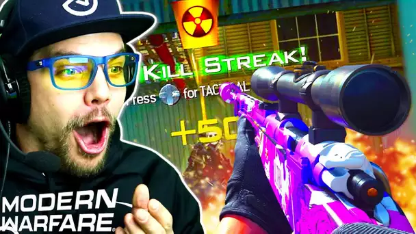 NUKE AU SNIPER sur MODERN WARFARE ??!!