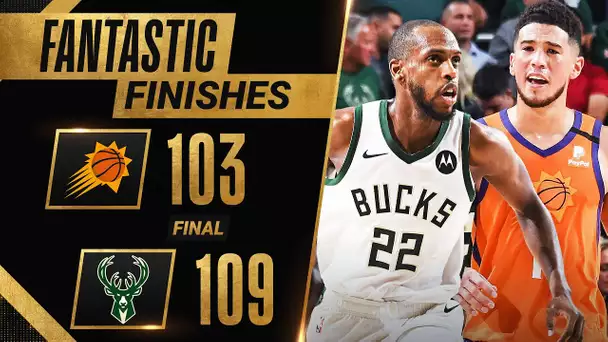 FINAL 3:15 of INSANE Ending To Game 4 Suns vs. Bucks 🔥🔥