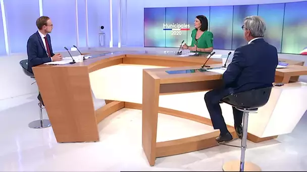 Municipales 2020 à Laval : débat d'avant second tour entre Florian Bercault et Didier Pillon
