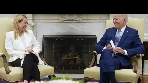 Meloni rencontre Biden à la Maison-Blanche