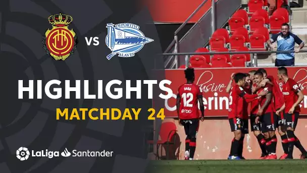 Highlights RCD Mallorca vs Deportivo Alaves (1-0)