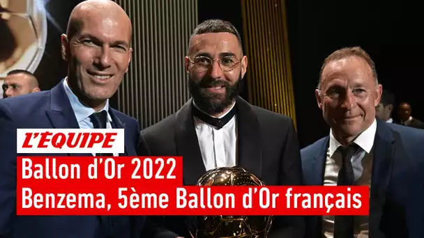 Ballon d'Or 2022 - Zidane, Platini, Papin, Kopa ... À quelle place se situe Benzema ?