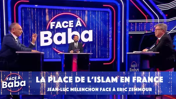 Eric Zemmour s'exprime sur la place de l'islam en France face à Jean-Luc Mélenchon