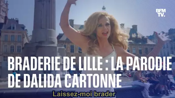 "Laissez-moi brader": le sosie de Dalida se livre sur le succès du clip pour la braderie de Lille