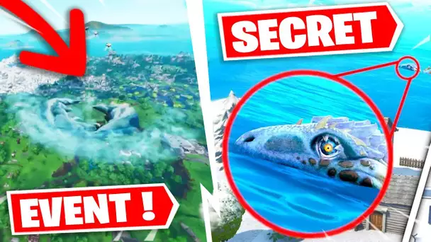 UNE VAGUE VA RECOUVRIR LA MAP DE FORTNITE ... (+ OU EST LE MONSTRE DE POLAR PEAK ET EVENEMENT)