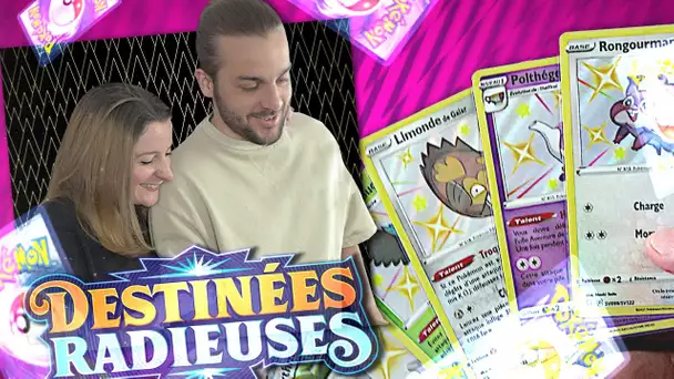 GUILLAUME EXPLOSE LE RECORD DE CARTES POKEMON SHINY ! OUVERTURE CARTES POKEMON DESTINEES RADIEUSES