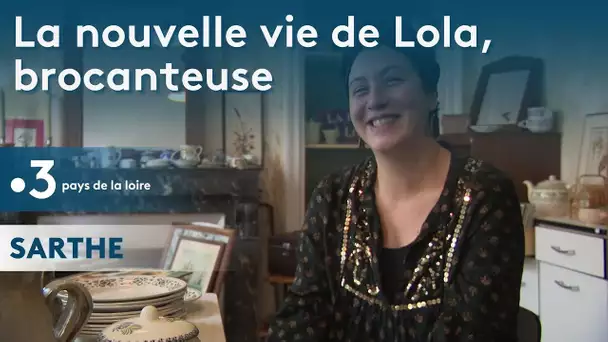 Sarthe : la nouvelle vie de Lola, brocanteuse