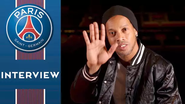 INTERVIEW RONALDINHO AU PARC DES PRINCES !