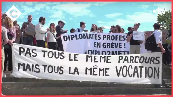 Les diplomates français en grève - C à vous - 02/06/2022