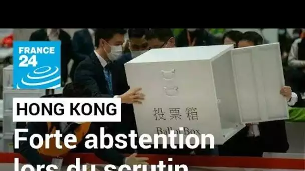 Législatives à Hong Kong : abstention historique pour un scrutin réservé aux "patriotes"