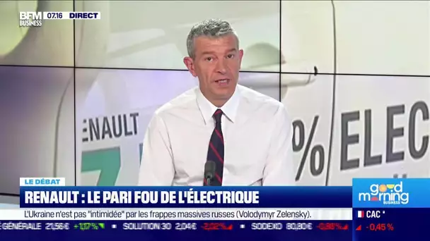 Le débat : Le pari fou de Renault pour l'électrique, par Jean-Marc Daniel et Nicolas Doze