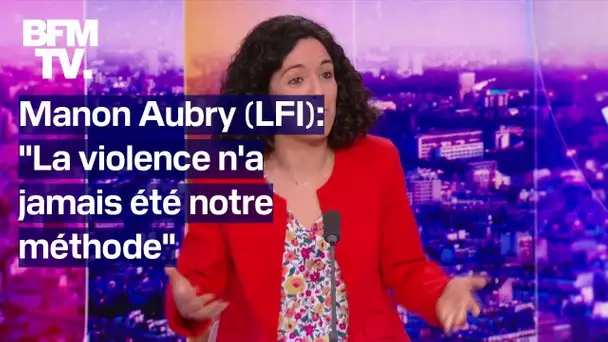 L'interview de Manon Aubry, tête de liste LFI aux élections européennes, en intégralité