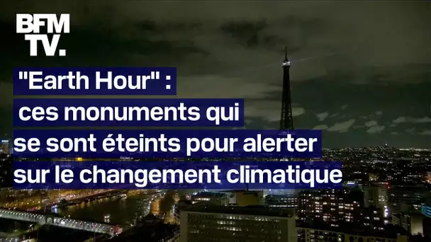 Ces monuments qui se sont éteints pour la "Earth Hour" pour alerter sur le changement climatique