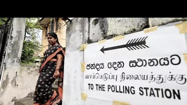 Election sous tension au Srilanka