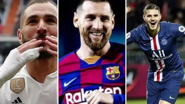 Benzema et Messi en feu, icardi sauve le psg, bayern écrase dortmund
