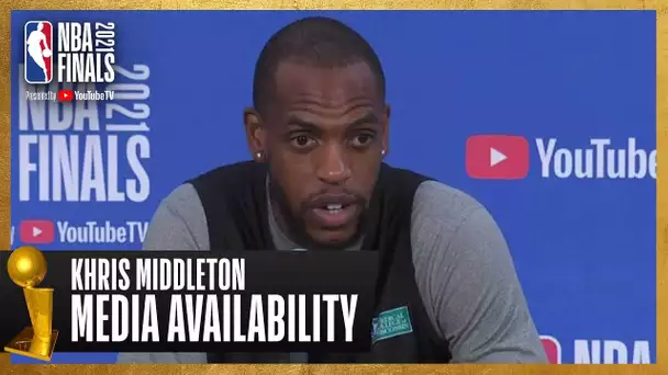 Khris Middleton #NBAFinals Media Availability | July 16th, 2021
