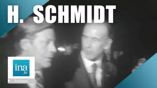 Rencontre entre Valéry Giscard D' Estaing et Helmut Schmidt en 1974 | Archive INA