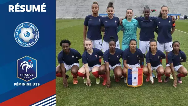 U19F, Qualifs Euro 2022 : France-Grèce (3-0), le résumé