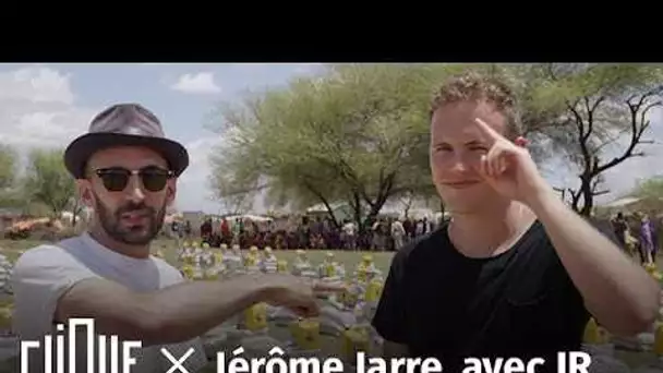 EXCLU : Clique x Jérôme Jarre, par JR