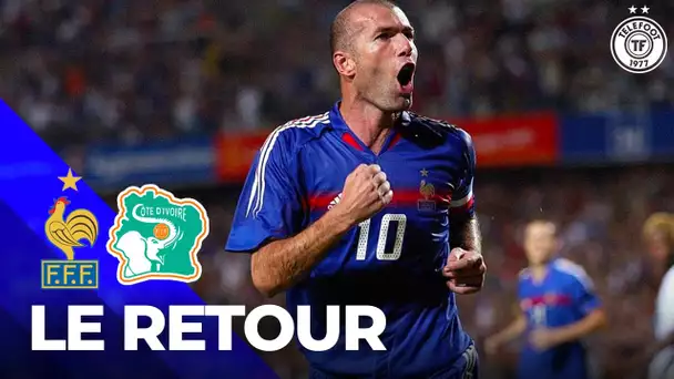 Quand Zidane faisait son GRAND RETOUR en Bleu en 2005 face à la Côte d'Ivoire ! - (Résumé)