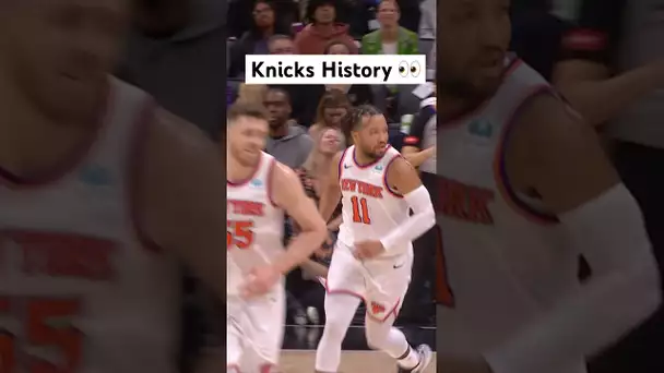 Jalen Brunson Becomes The 4th In Knicks History With Back-2-Back 40-PT Games! 🔥| #Shorts