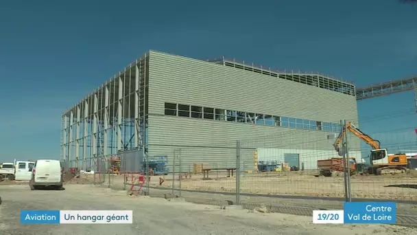Châteauroux-Déols : transformer les A380 / A321 passagers en avion de fret via un hangar géant
