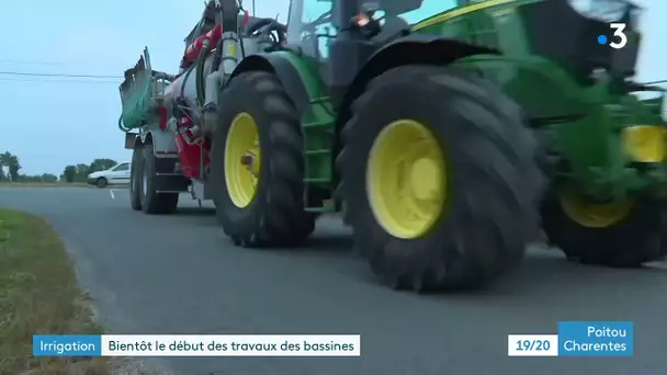 Irrigation : bientôt le début des travaux des bassines à Mauzé-sur-le-Mignon dans les Deux-Sèvres