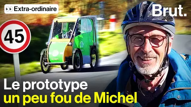 En Aveyron, Michel a créé un prototype un peu fou : le véloto