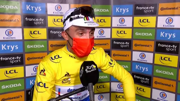 Tour de France : prendre la maillot jaune a été un moment « vraiment incroyable » pour Alaphilip