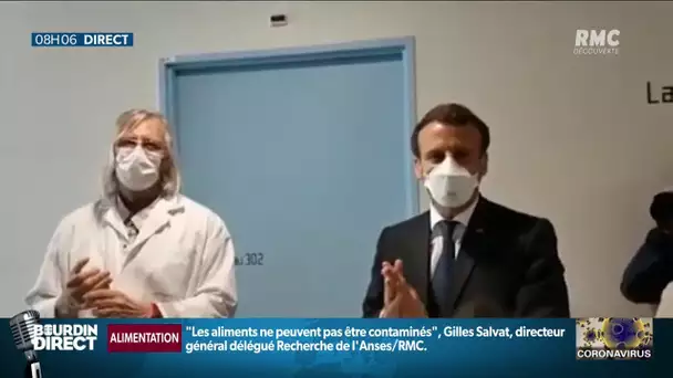 Coronavirus: Emmanuel Macron a été reçu par le professeur Raoult à Marseille