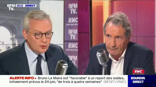 Renault: "Je ne peux pas vous dire qu'il n'y aura pas de suppressions de postes" dit Bruno Le Maire