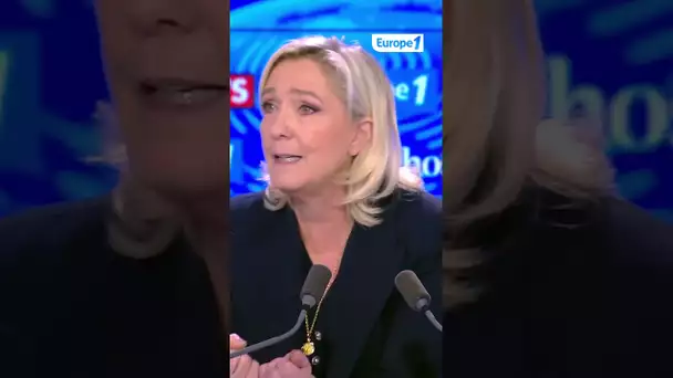 Quand Marine Le Pen s'agace : "C'est quoi pour vous la politique ?!" #shorts #radio #politique