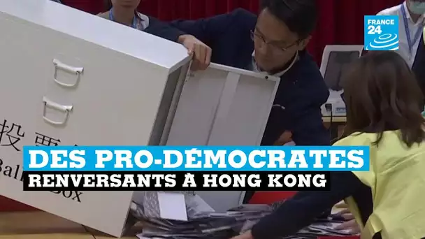 Hong Kong : victoire écrasante des pro-démocratie aux élections locales
