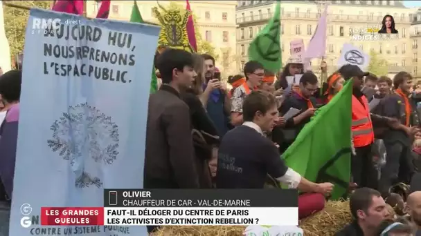 Extinction Rebellion: "Je suis chauffeur de car, c'est une catastrophe pour circuler"