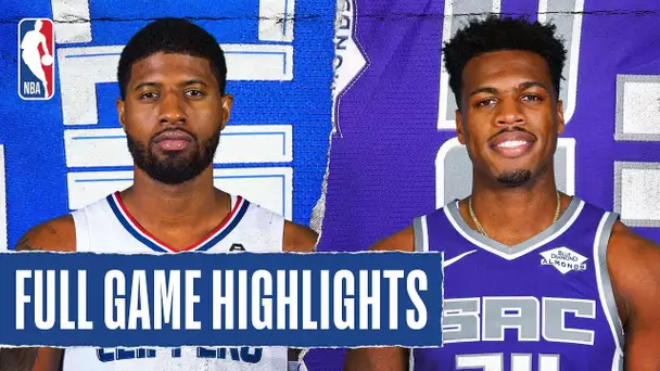 CLIPPERS at KINGS | FULL GAME HIGHLIGHTS |  December 31, 2019