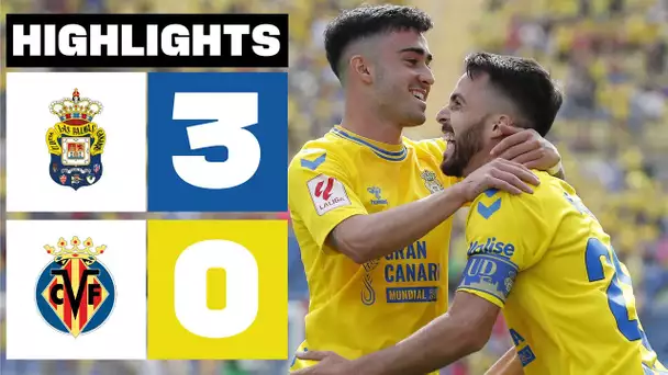 UD LAS PALMAS 3 - 0 VILLARREAL CF | RESUMEN