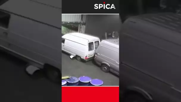 Braquage éclair : tout était calculé ! 😨🚐 #shorts