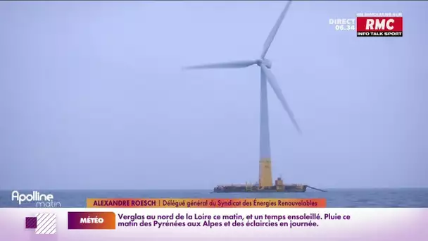 Neutralité carbone : Emmanuel Macron annonce une cinquantaine de projets éoliens en mer