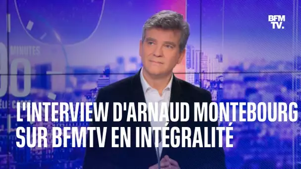 L'interview d'Arnaud Montebourg sur BFMTV en intégralité