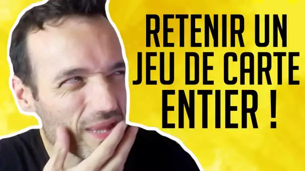 Retenir un jeu de carte entier avec le système PAO - Master Class' - Mental Vlog 79/366