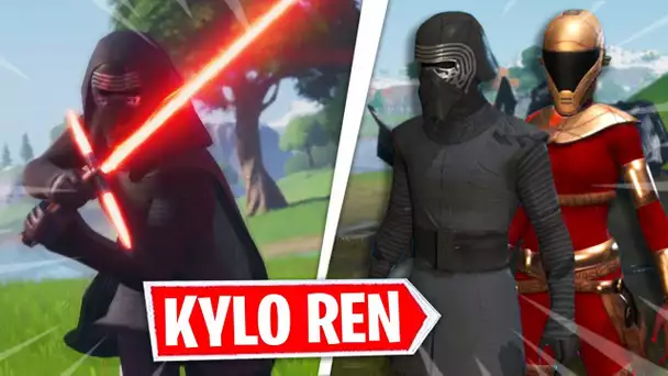 KYLO REN ET ZORII BLISS SUR FORTNITE ! SABRE LASER, DEFIS ET RECOMPENSES ! (Fortnite x Star Wars)