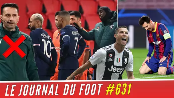 Les joueurs du PSG et ISTANBUL unis contre le racisme, RONALDO met le BARÇA de MESSI à terre !