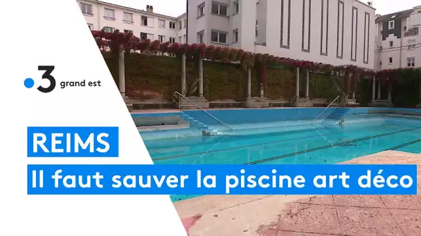 Opération sauvetage de la piscine Art Déco du Tennis-Club de Reims